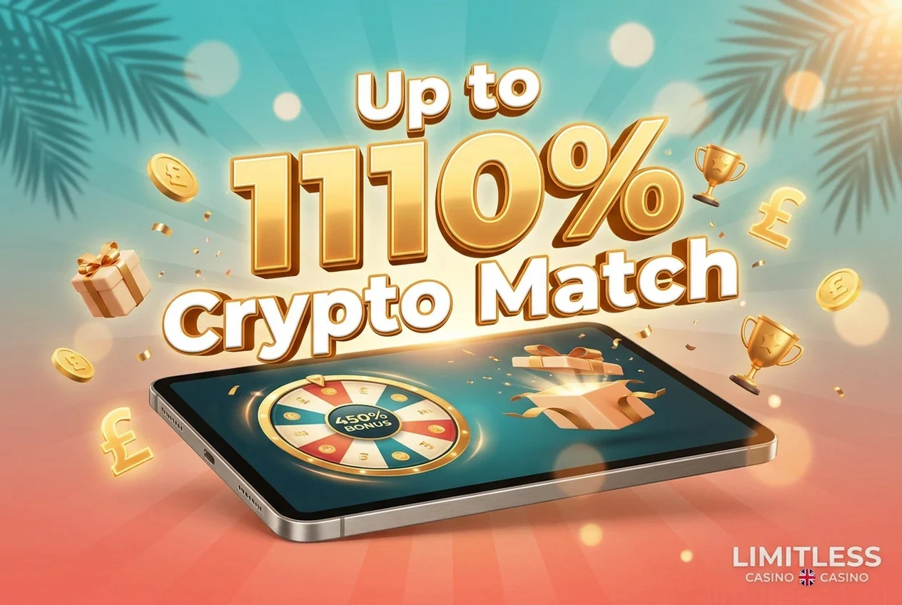 Up to 1110%Crypto Match